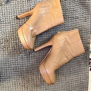 Authentic Jimmy Choo leather boots, size 35 1/5.